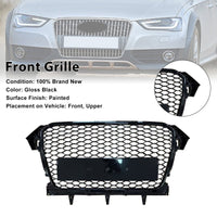 Grille Pare-Chocs Style RS4 Audi A4 B8.5 Allroad Noir - vue arrière - Becquet Voiture