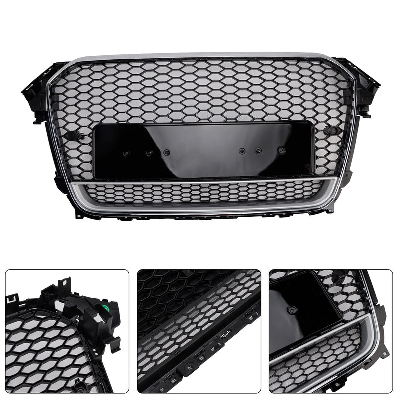 Grille Pare-Chocs Style RS4 Audi A4 S4 B8.5 2013-2016 - vue rapprochée - Becquet Voiture