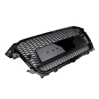 Grille Pare-Chocs Style RS4 Audi A4 S4 B8.5 Quattro Noir 2013-2016 - installé sur véhicule 2 - Becquet Voiture