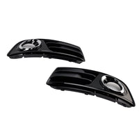 Grille Phare Antibrouillard Avant Noir Chrome Audi Q5 2013-2017 - en situation - Becquet Voiture