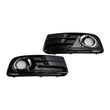 Grille Phare Antibrouillard Avant Noir Chrome Audi Q5 2013-2017