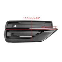 Grille Phare Antibrouillard Volvo XC90 2021-2024 Noir - vue rapprochée - Becquet Voiture