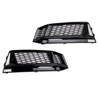 Grille Protection Antibrouillard Audi A4 B9 S-Line S4 2016-2018 - vue de face - Becquet Voiture