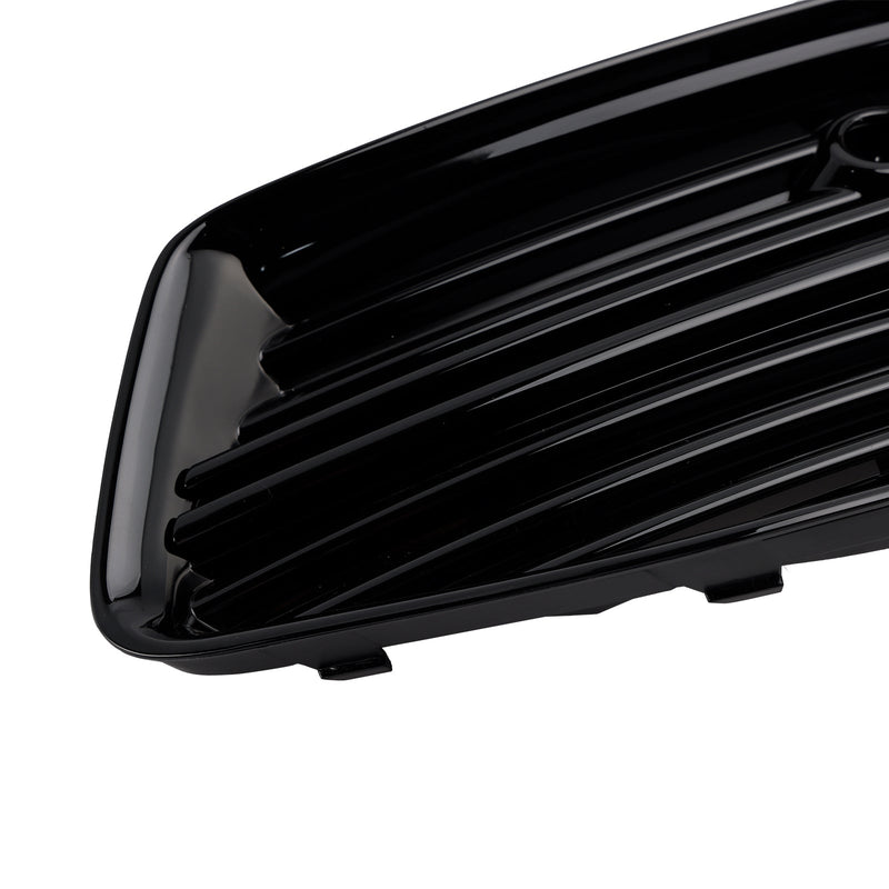 Front fog light grille Audi A6 C8 2019-2023 2 pieces - fitting detail - Becquet Voiture