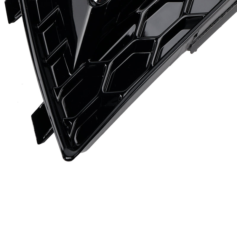 Verchromter Kühlergrill mit Nebelschutz Audi A4 B8.5 2013-2015 - Montagedetail - Becquet Voiture