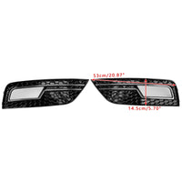 Verchromter Kühlergrill mit Nebelschutz Audi A4 B8.5 2013-2015 - Rückansicht - Becquet Voiture