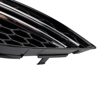 Verchromter Kühlergrill mit Nebelschutz Audi A4 B8.5 2013-2015 - Nahansicht - Becquet Voiture
