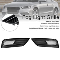 Anti-fog Grille Guard S4 Style Audi A4 B8.5 2013-2015 - side view - Becquet Voiture