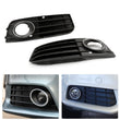 Grille Protection Phare Antibrouillard Noir Mat Audi A4 B8 2009-2011