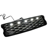 Grille Range Rover Vogue L405 Noir Brillant - vue de dessus - Becquet Voiture