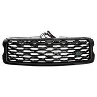 Grille Range Rover Vogue L405 Noir Brillant - vue de face - Becquet Voiture