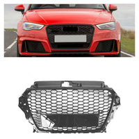 Grille RS3 Nid d'Abeille Audi A3 S3 2013-2016 - installé sur véhicule - Becquet Voiture
