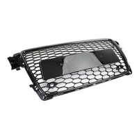 Grille RS4 Nid D'abeille Audi A4 S4 B8 2009-2012 - vue de profil 2 - Becquet Voiture