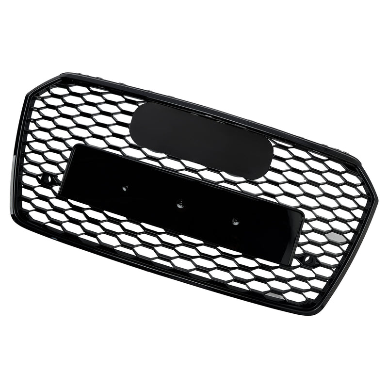 Grille RS7 Audi A7 S7 C7 Nid d'Abeille Noir - packshot studio 2 - Becquet Voiture