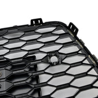 Grille RS7 Audi A7 S7 C7 Nid d'Abeille Noir - vue de trois-quarts 2 - Becquet Voiture