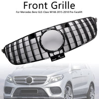 Grille Style GT Mercedes Benz GLE W166 2015-2018 - détail du montage - Becquet Voiture