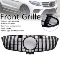 Grille Style GT Mercedes Benz GLE W166 2015-2018 - vue de trois-quarts - Becquet Voiture