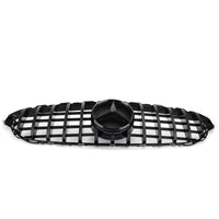 Grille Style GTR Mercedes Classe C W205 C250 C300 2015-2018 - vue de dessus - Becquet Voiture