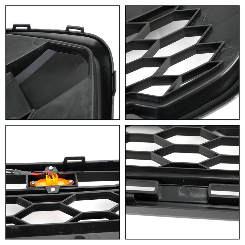 Grille Style Raptor 3 LED Ford Transit Custom 2018-2023 - installé sur véhicule 2 - Becquet Voiture