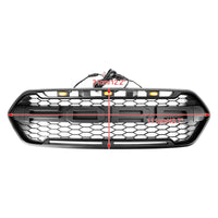 Grille Style Raptor 3 LED Ford Transit Custom 2018-2023 - installé sur véhicule - Becquet Voiture