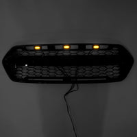 Grille Style Raptor 3 LED Ford Transit Custom 2018-2023 - packshot studio - Becquet Voiture
