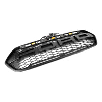 Grille Style Raptor 3 LED Ford Transit Custom 2018-2023 - vue rapprochée - Becquet Voiture