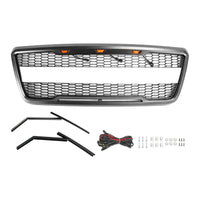 Grille Style Raptor Ford F-150 2004-2008 Maille LED - vue de trois-quarts - Becquet Voiture