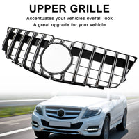 Grille Supérieure GT Mercedes GLK X204 2008-2012 - vue de dessus - Becquet Voiture