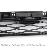 Grille TRD PRO Toyota 4Runner 2014-2019 Noir Mat 2P - détail du montage - Becquet Voiture