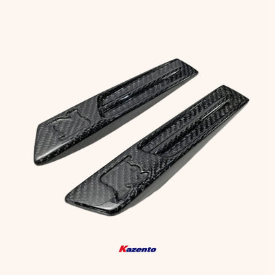 Grilles Aération Ailes Carbone Nissan GTR R35 2008-2016 - installé sur véhicule - Becquet Voiture