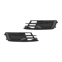 Grilles Antibrouillard Audi A6 C7 2014-2018 Noir 2P - installé sur véhicule 2 - Becquet Voiture