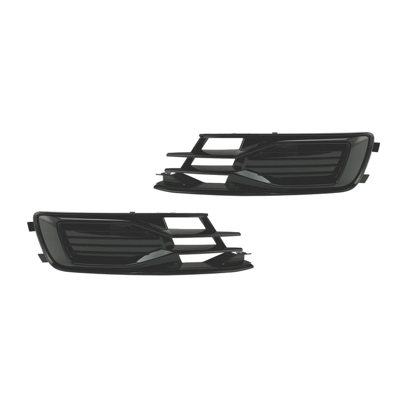 Grilles Antibrouillard Audi A6 C7 2014-2018 Noir 2P - installé sur véhicule 2 - Becquet Voiture