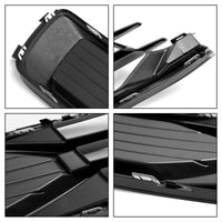 Grilles Antibrouillard Audi A6 C7 2014-2018 Noir 2P - vue arrière 2 - Becquet Voiture