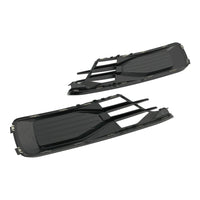 Grilles Antibrouillard Audi A6 C7 2014-2018 Noir 2P - vue de face 2 - Becquet Voiture