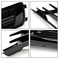 Grilles Antibrouillard Audi A6 C7 2014-2018 Noir 2P - vue de profil 2 - Becquet Voiture