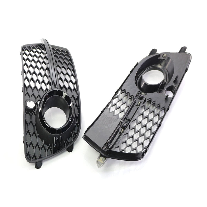 Audi Q5 fog light grilles - three-quarter view - Becquet Voiture