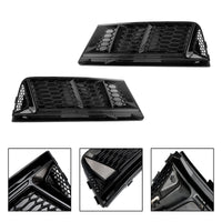Grilles Antibrouillard Avant Chromées Style RS4 pour Audi A4 B9 - packshot studio - Becquet Voiture