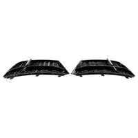 Grilles Antibrouillard Avant Noir Audi A3 8V S-Line 2017-2019 - en situation - Becquet Voiture