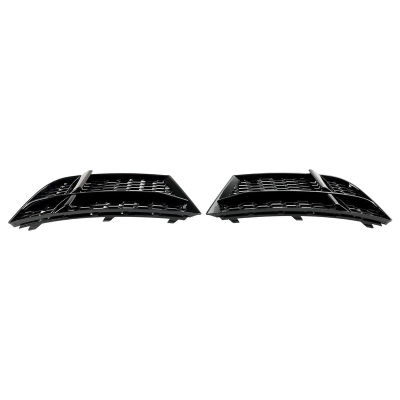 Grilles Antibrouillard Avant Noir Audi A3 8V S-Line 2017-2019 - en situation - Becquet Voiture