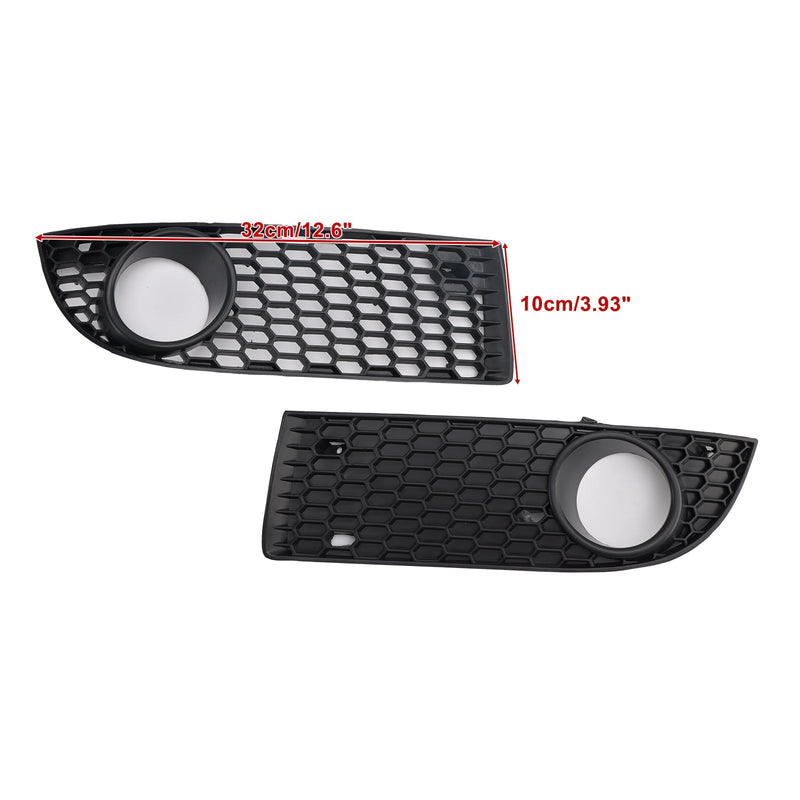 Honeycomb Fog Light Grilles VW Bora 2005-2007 - rear view - Becquet Voiture