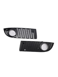 Honeycomb Fog Light Grilles VW Bora 2005-2007 - top view - Becquet Voiture