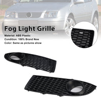 Honeycomb Fog Light Grilles VW Bora 2005-2007 - side view - Becquet Voiture