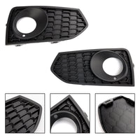 Grilles Antibrouillard Pare-Choc BMW Série 2 F22 F23 M Sport 2 Pièces - packshot studio - Becquet Voiture