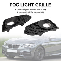 Grilles Antibrouillard Pare-Choc BMW Série 2 F22 F23 M Sport 2 Pièces - vue arrière - Becquet Voiture