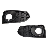 Grilles Antibrouillard Pare-Choc BMW Série 2 F22 F23 M Sport 2 Pièces - vue de face - Becquet Voiture