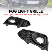 Grilles Antibrouillard Pare-Choc BMW Série 2 F22 F23 M Sport 2 Pièces - vue de trois-quarts - Becquet Voiture