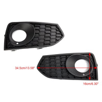 Grilles Antibrouillard Pare-Choc BMW Série 2 F22 F23 M Sport 2 Pièces - vue rapprochée - Becquet Voiture