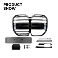 Grilles Avant BMW Série 4 G22 G23 M4 2021 - vue de profil - Becquet Voiture