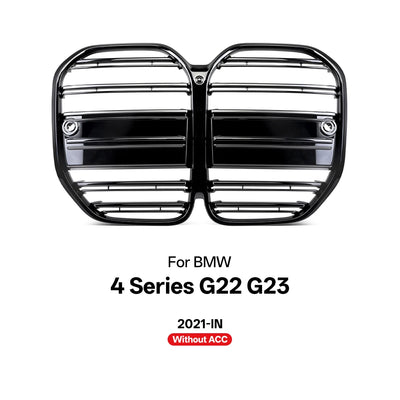 Grilles Avant BMW Série 4 G22 G23 M4 2021 - vue rapprochée - Becquet Voiture