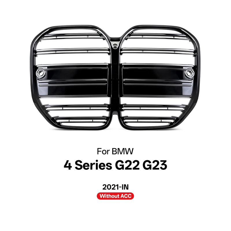 Grilles Avant BMW Série 4 G22 G23 M4 2021 - vue rapprochée - Becquet Voiture
